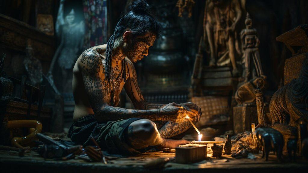 Where to find Cambodian traditional tattoos?
